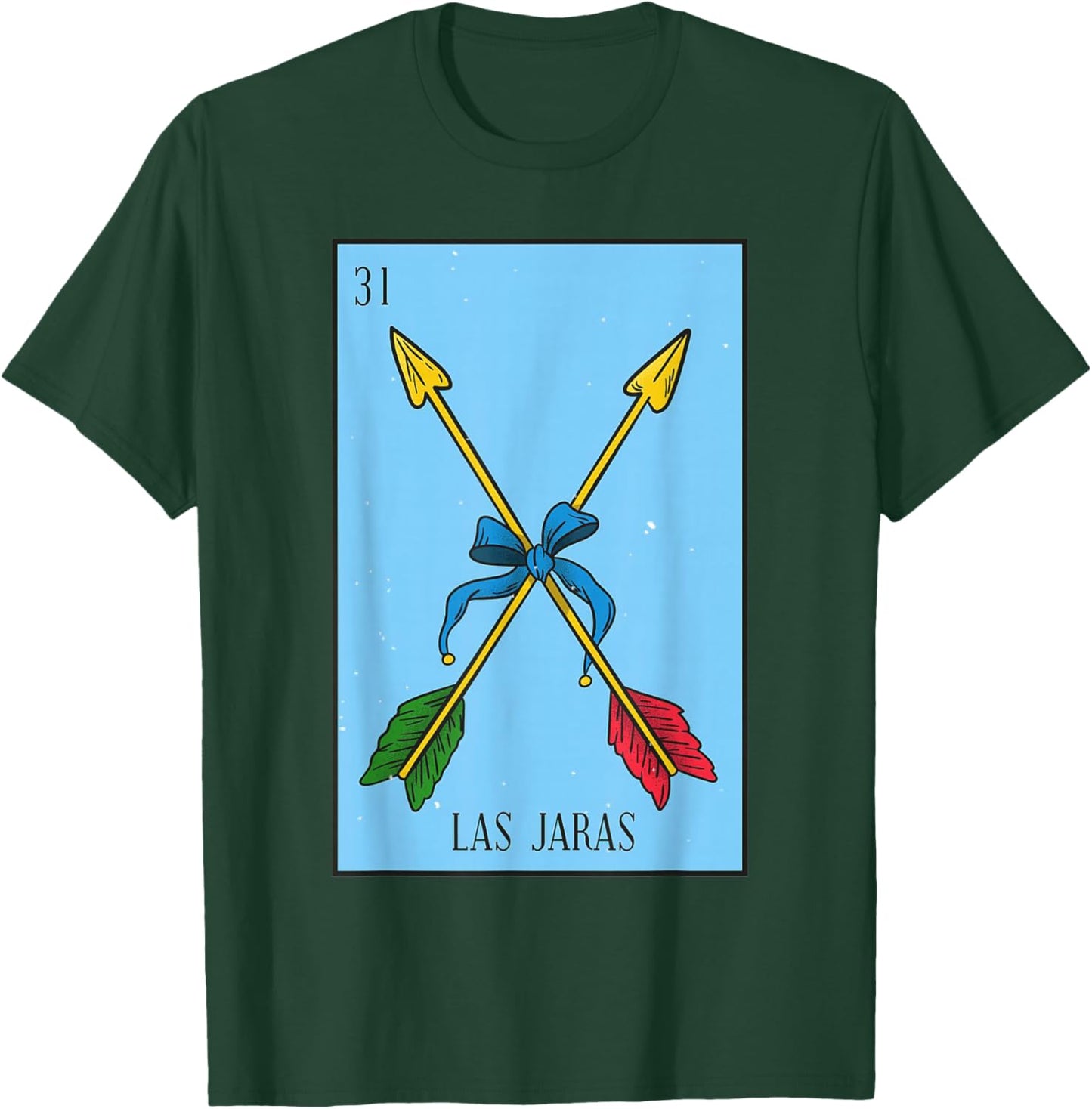 las jaras Mexican Lottery culture T-Shirt - T-Shirt | Forest
