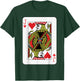 Jack of Hearts Playing Card Poker T-Shirt - T-Shirt | Forest