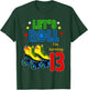 Rolling Into 13 years Let's Roll I'm Turning 13 Roller Skate T-Shirt - T-Shirt | Forest