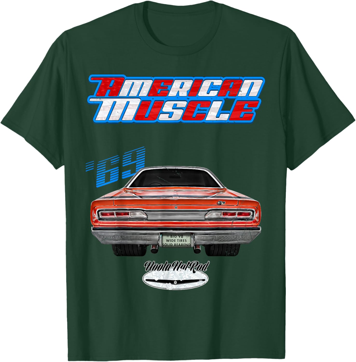 1969 Super Bee,Coronet 500,Hot Rod,Muscle Car,Magnum,Wedge T-Shirt - T-Shirt | Forest
