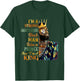 I'm A Strong Sagittarius King Happy Black King Birthday T-Shirt - T-Shirt | Forest