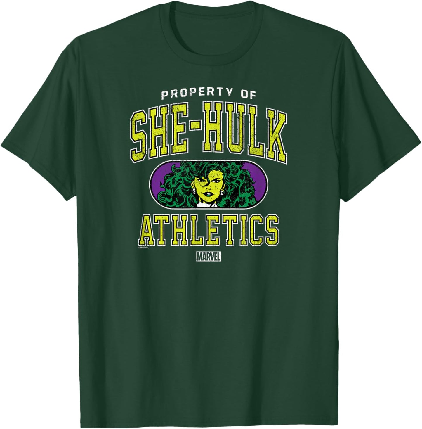 She-Hulk - Athletics Collegiate T-Shirt - T-Shirt | Forest
