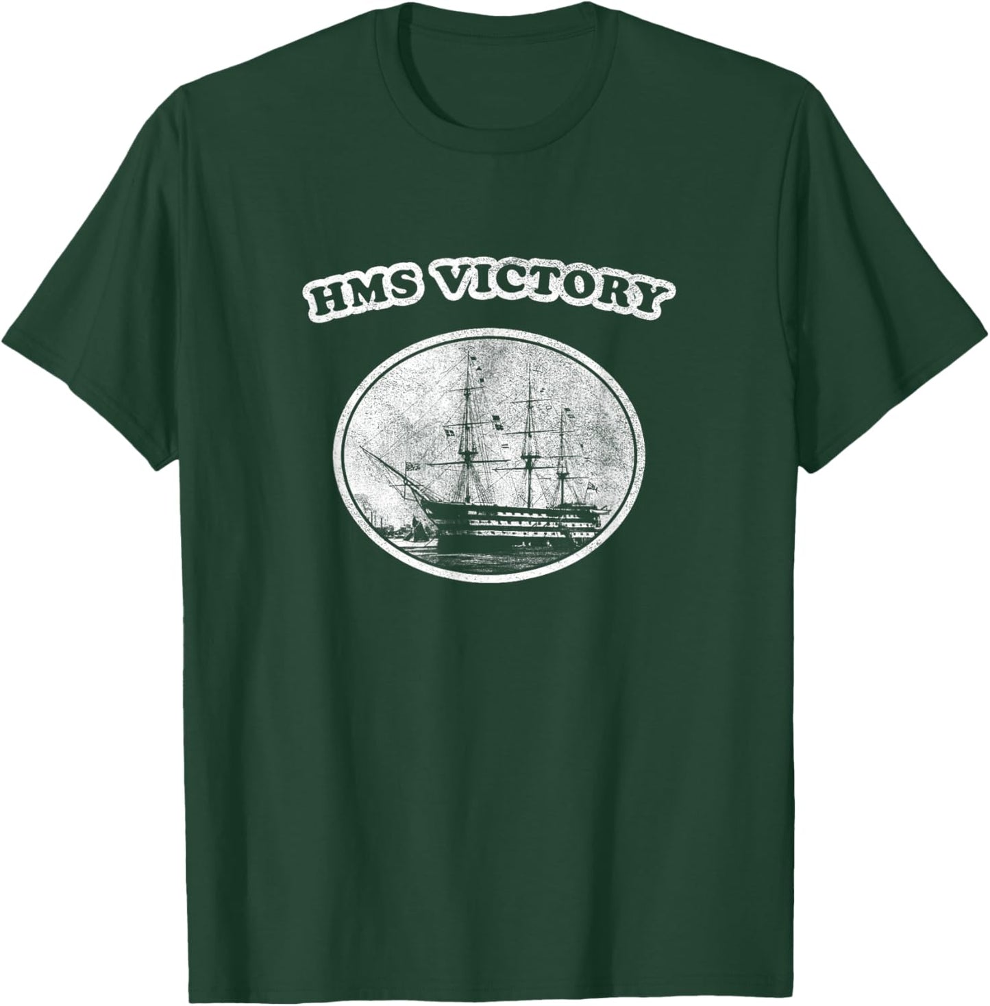 Ultra Retro HMS Victory von Turbo Volcano T-Shirt - T-Shirt | Forest