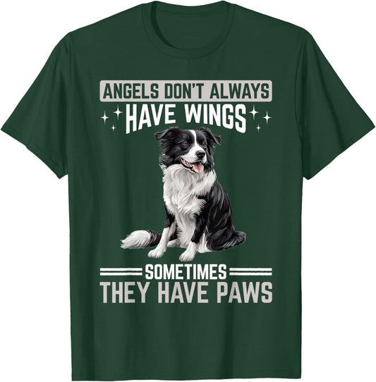 Border Collie Dog Owner Men Women Kids T-Shirt - T-Shirt | Forest