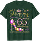 Stepping Into My 65th Birthday with God's Grace & Mercy T-Shirt - T-Shirt | Forest