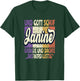 Name Janine Spruch - Und Gott Schuf Janine T-Shirt - T-Shirt | Forest