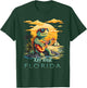Key West Florida Keys Vacation Turtle T-Shirt - T-Shirt | Forest