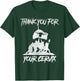 Thank you for your cervix T-Shirt - T-Shirt | Forest