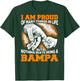 I Am Proud Being Bampa Christmas Gift Grandpa Dad T-Shirt - T-Shirt | Forest