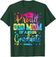 Proud God Mom of A Class of 2026 Graduate Senior Graduation T-Shirt - T-Shirt | Forest