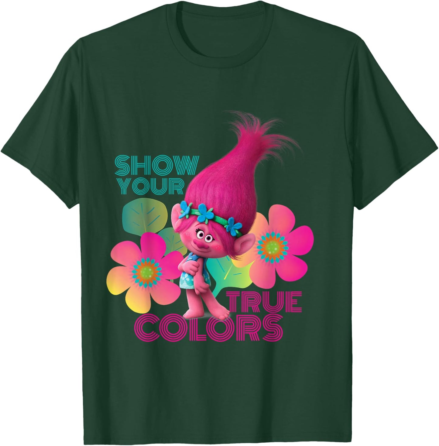 DreamWorks Trolls Show Your True Colors T-Shirt - T-Shirt | Forest