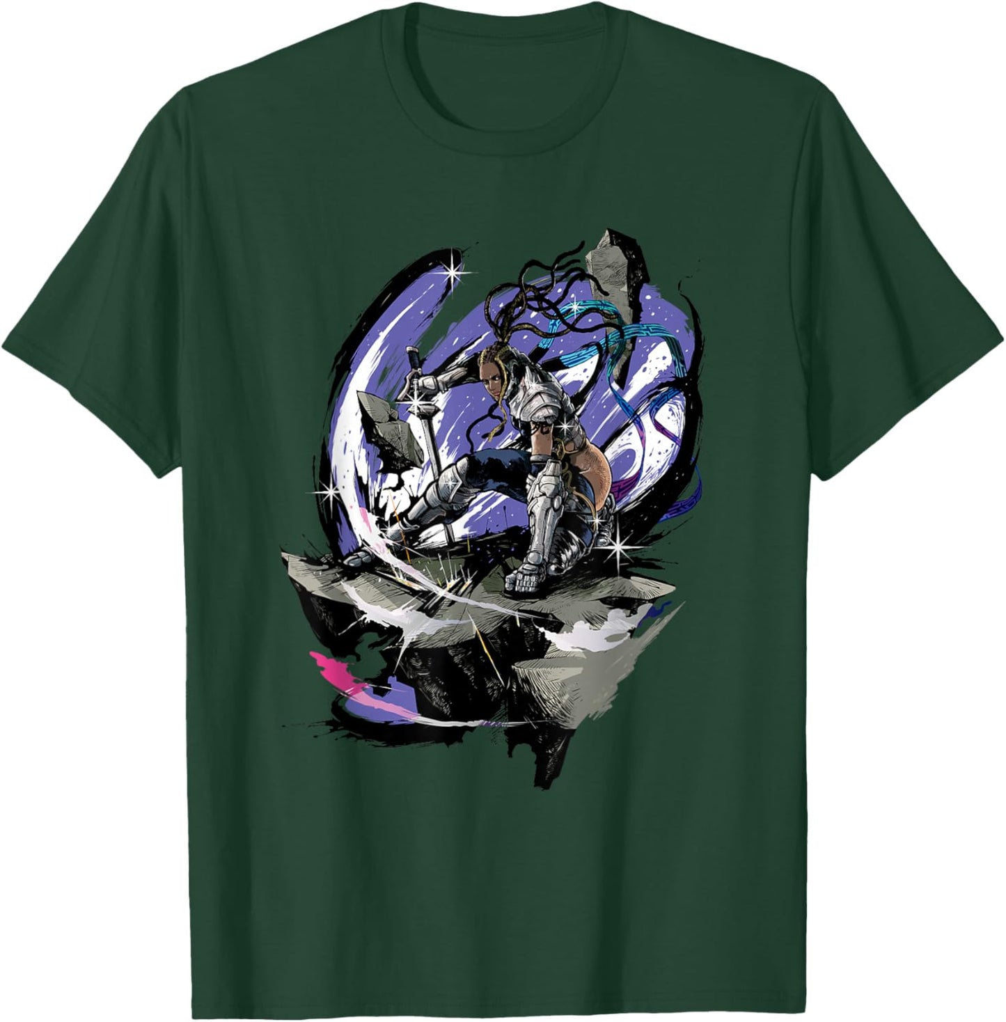 Tekken7 Master Raven 002 T-Shirt - T-Shirt | Forest