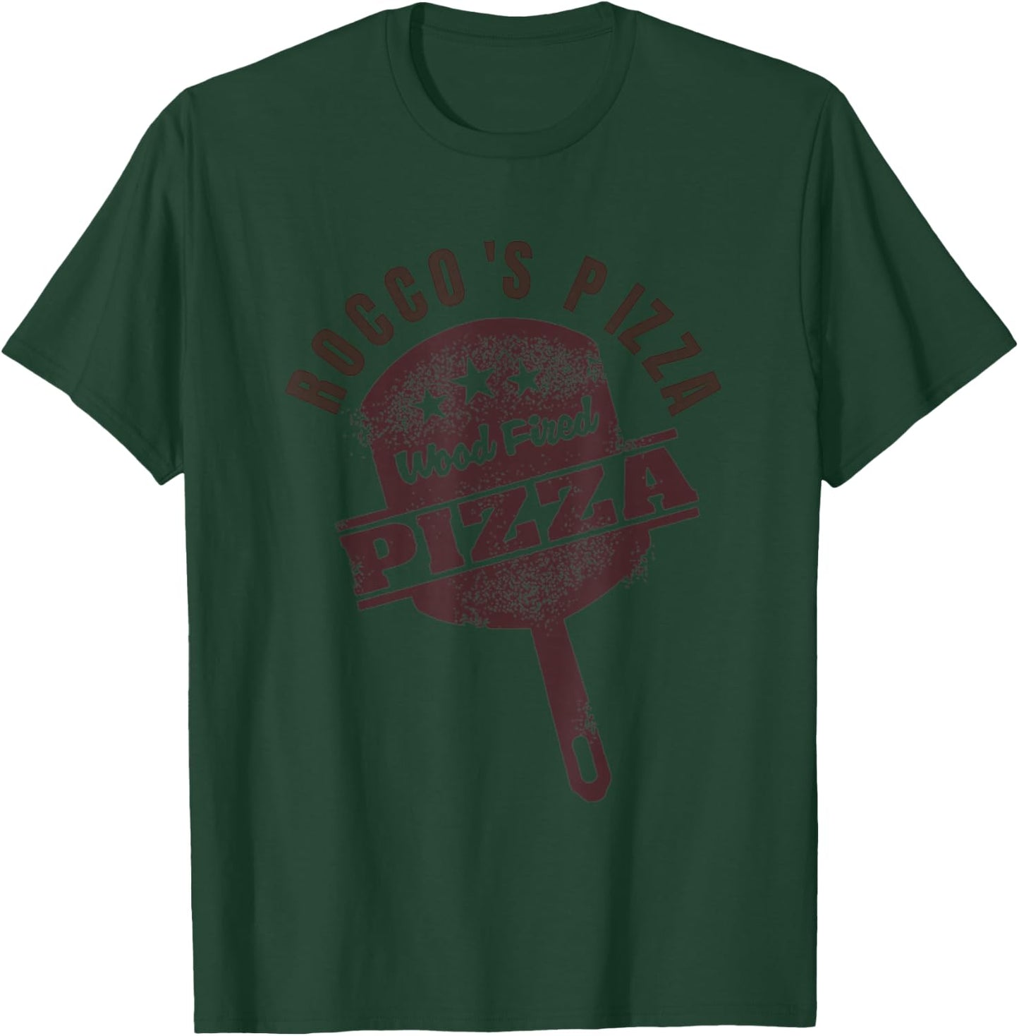 Rocco's Wood fired Pizza Restaurant employee/ customer T-Shirt - T-Shirt | Forest