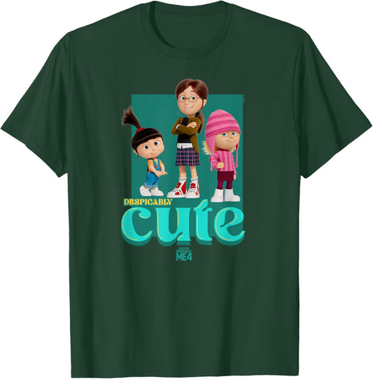 Minions Despicable Me 4 Despicably Cute T-Shirt - T-Shirt | Forest