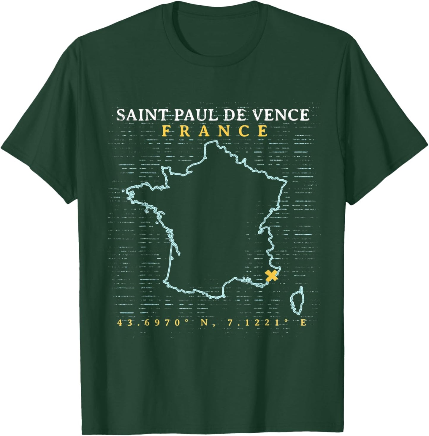 France Saint Paul de Vence T-Shirt - T-Shirt | Forest
