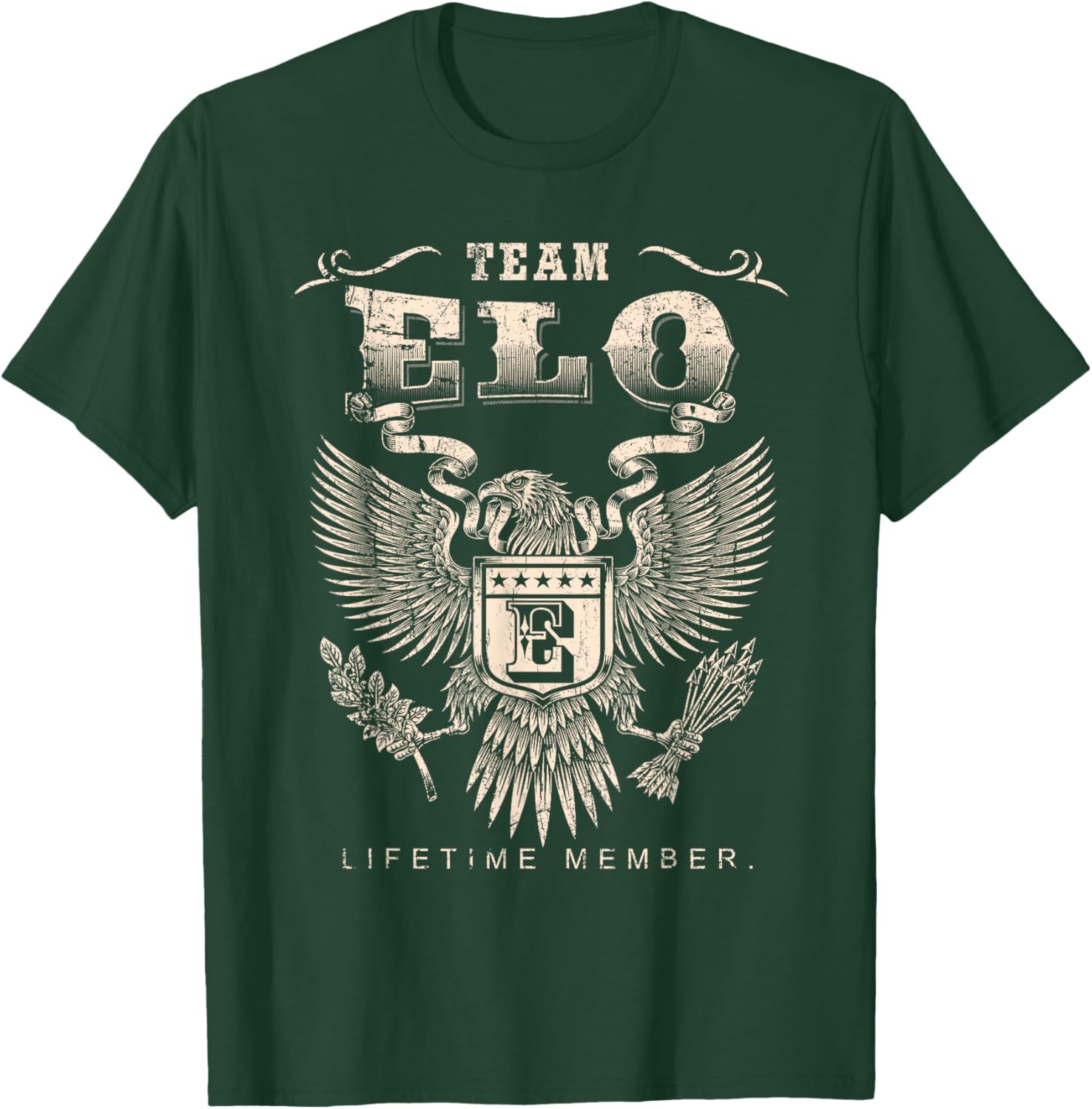 Team Elo Lifetime Member - Elo Name T-Shirt - T-Shirt | Forest