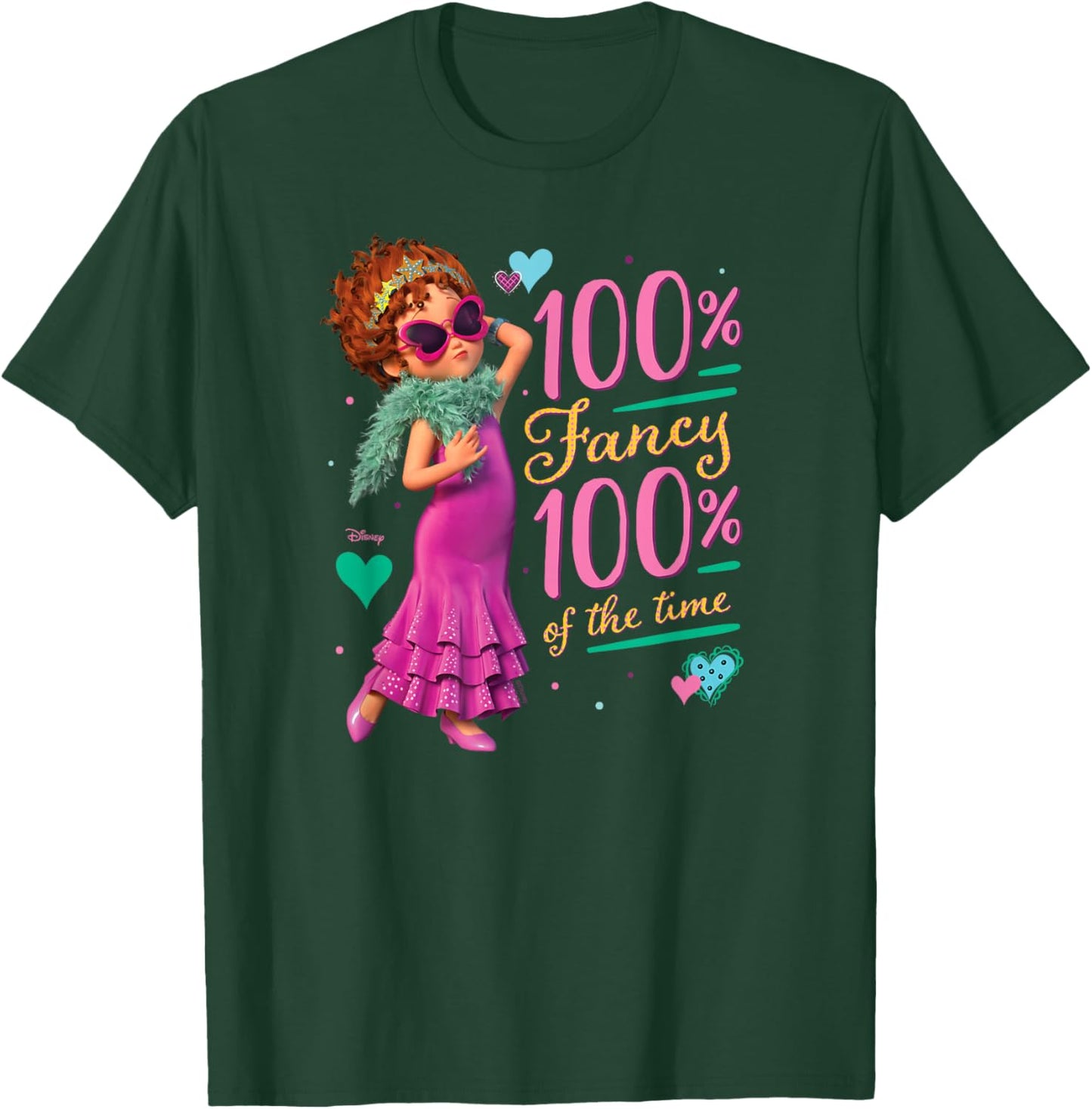 Fancy Nancy - 100% Fancy 100% of The Time T-Shirt - T-Shirt | Forest