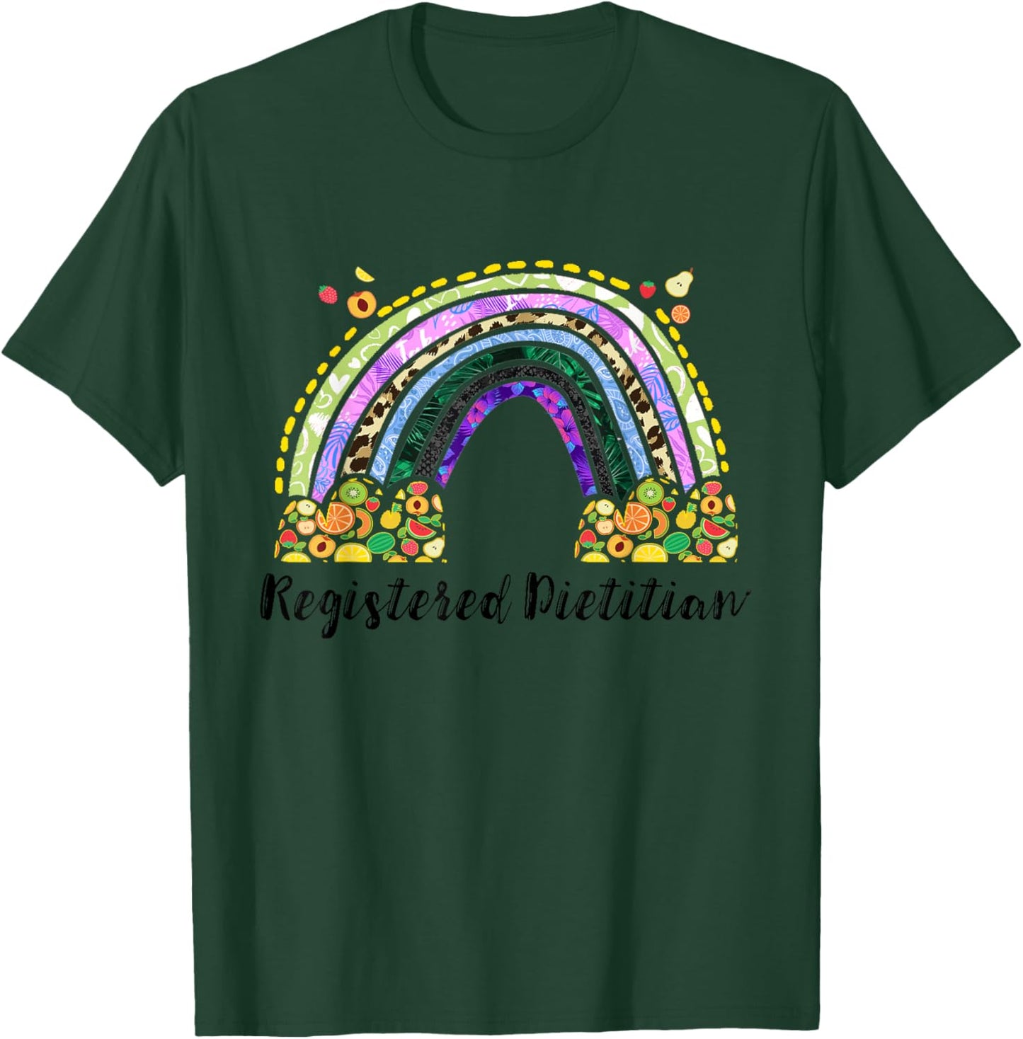 Registered Dietician Nutrition Healthy Dietary Dietitian T-Shirt - T-Shirt | Forest