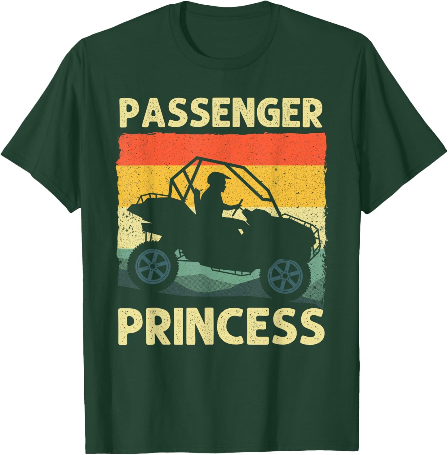 Funny SxS Art Girl SxS UTV Offroading Side By Side T-Shirt - T-Shirt | Forest