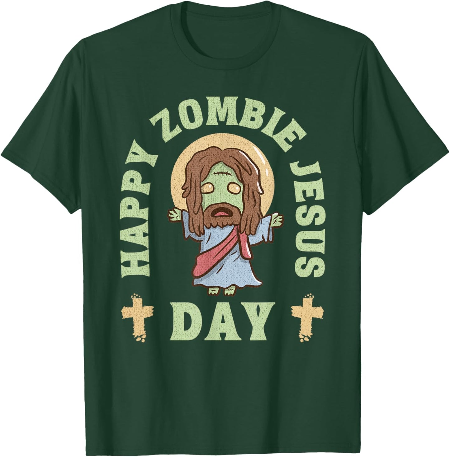 Zombie Jesus Day T-Shirt - T-Shirt | Forest