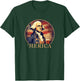 Funny George Washington Drinking A Beer 4th Of July 'Merica T-Shirt - T-Shirt | Forest