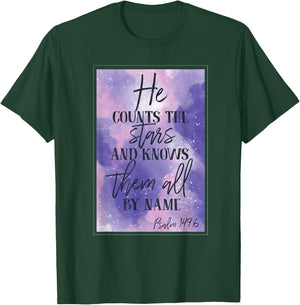 He counts the stars and knows them all by name T-Shirt - T-Shirt | Forest
