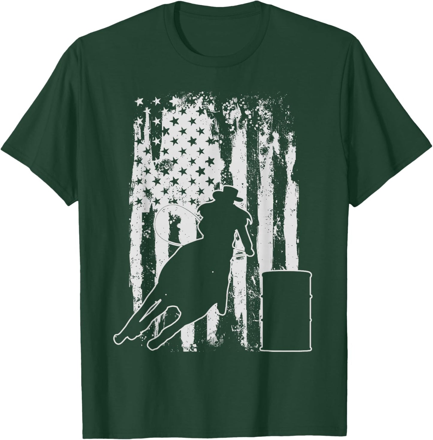 Barrel Racing Gift T-Shirt - T-Shirt | Forest