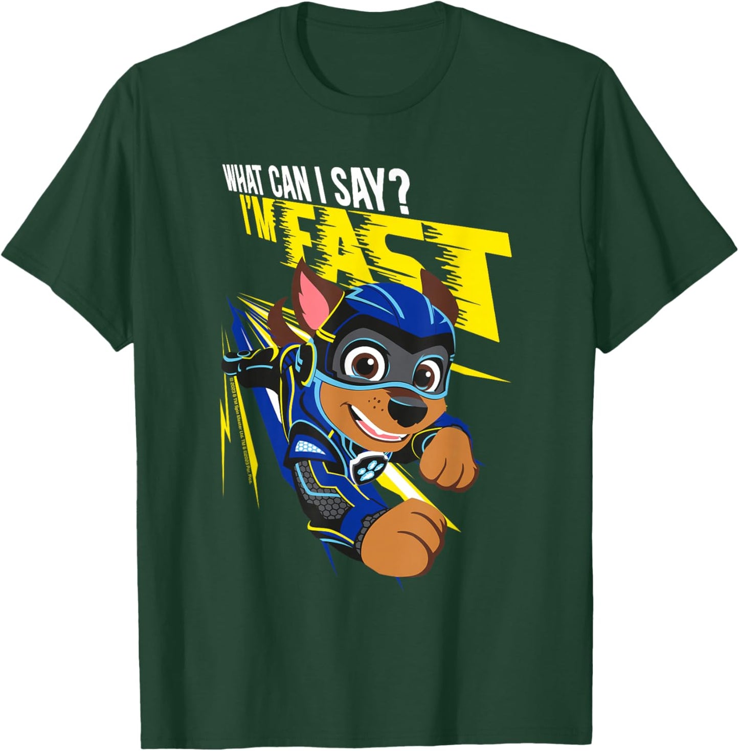 PAW Patrol: The Mighty Movie Chase Flying T-Shirt - T-Shirt | Forest