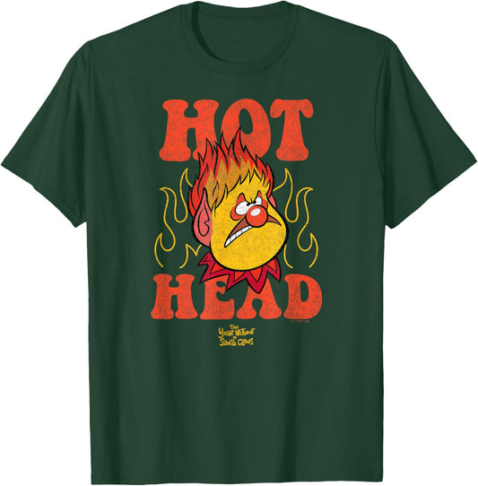 The Year Without Santa Claus - Heat Miser Hot Head T-Shirt - T-Shirt | Forest