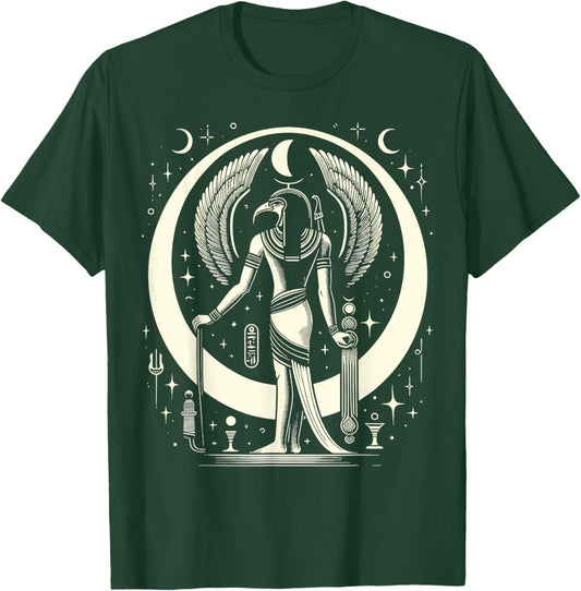 Thoth Egyptian Mythology Diety Ibis Ancient Egypt T-Shirt - T-Shirt | Forest