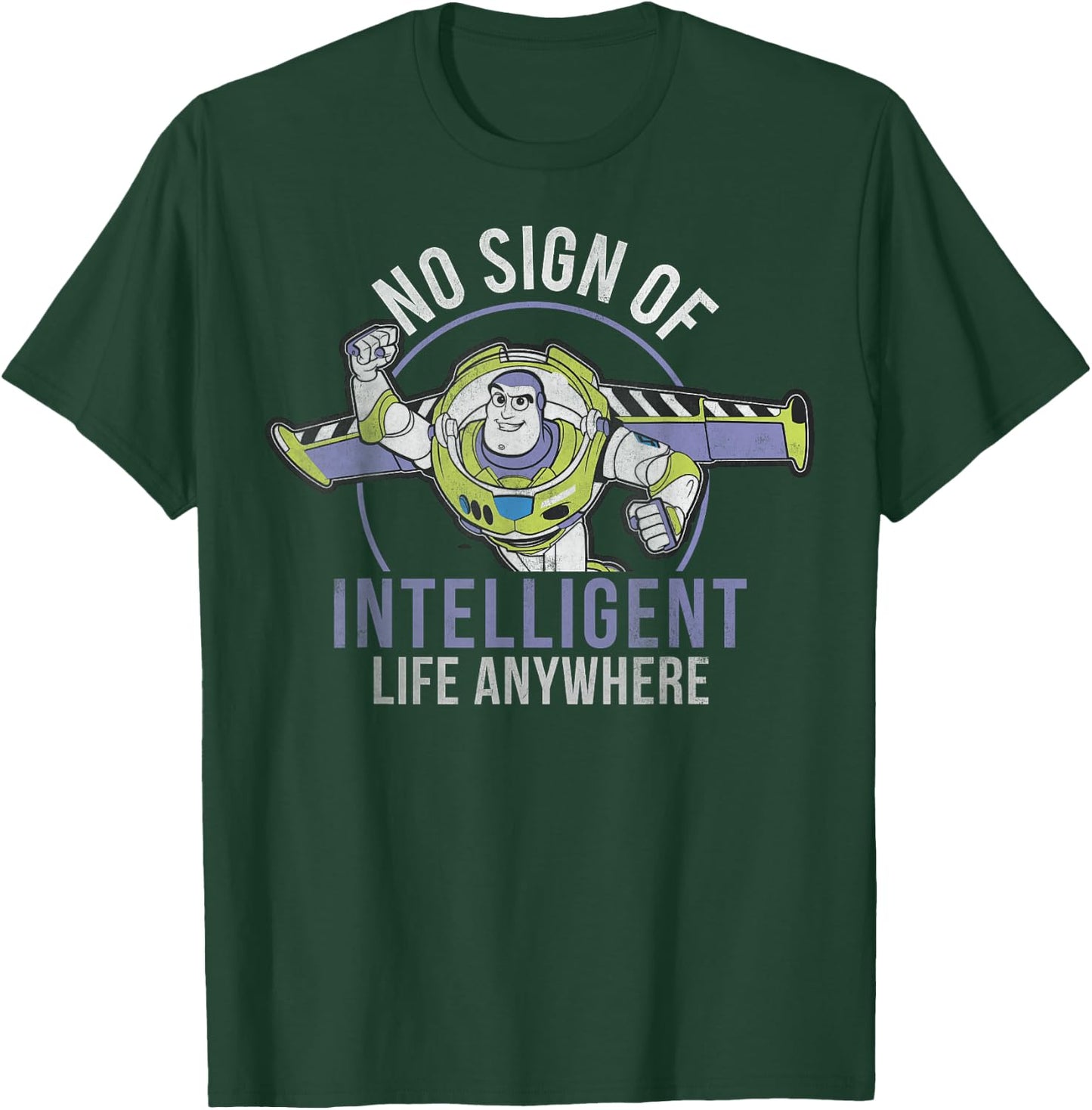 Disney Pixar Toy Story Buzz Lightyear Intelligent Life T-Shirt - T-Shirt | Forest