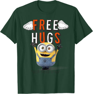 Despicable Me Minions Free Hugs Graphic T-Shirt - T-Shirt | Forest