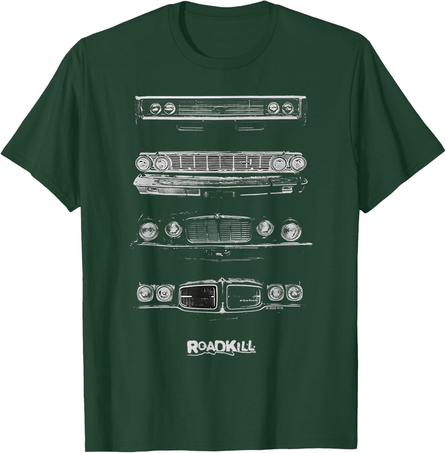 Roadkill Grilles Adult T-Shirt - T-Shirt | Forest