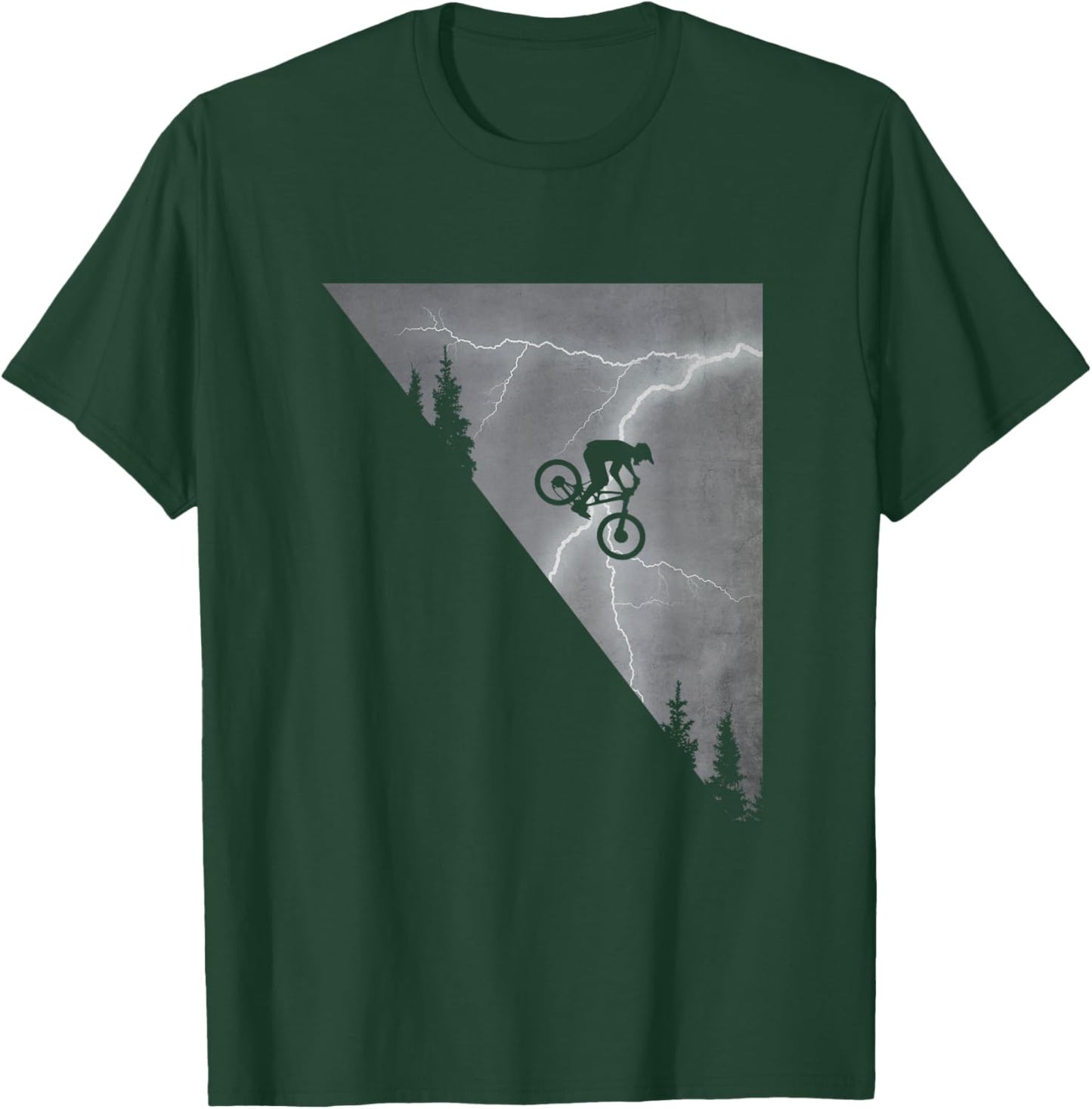 MTB Mountain Bike T-Shirt - T-Shirt | Forest