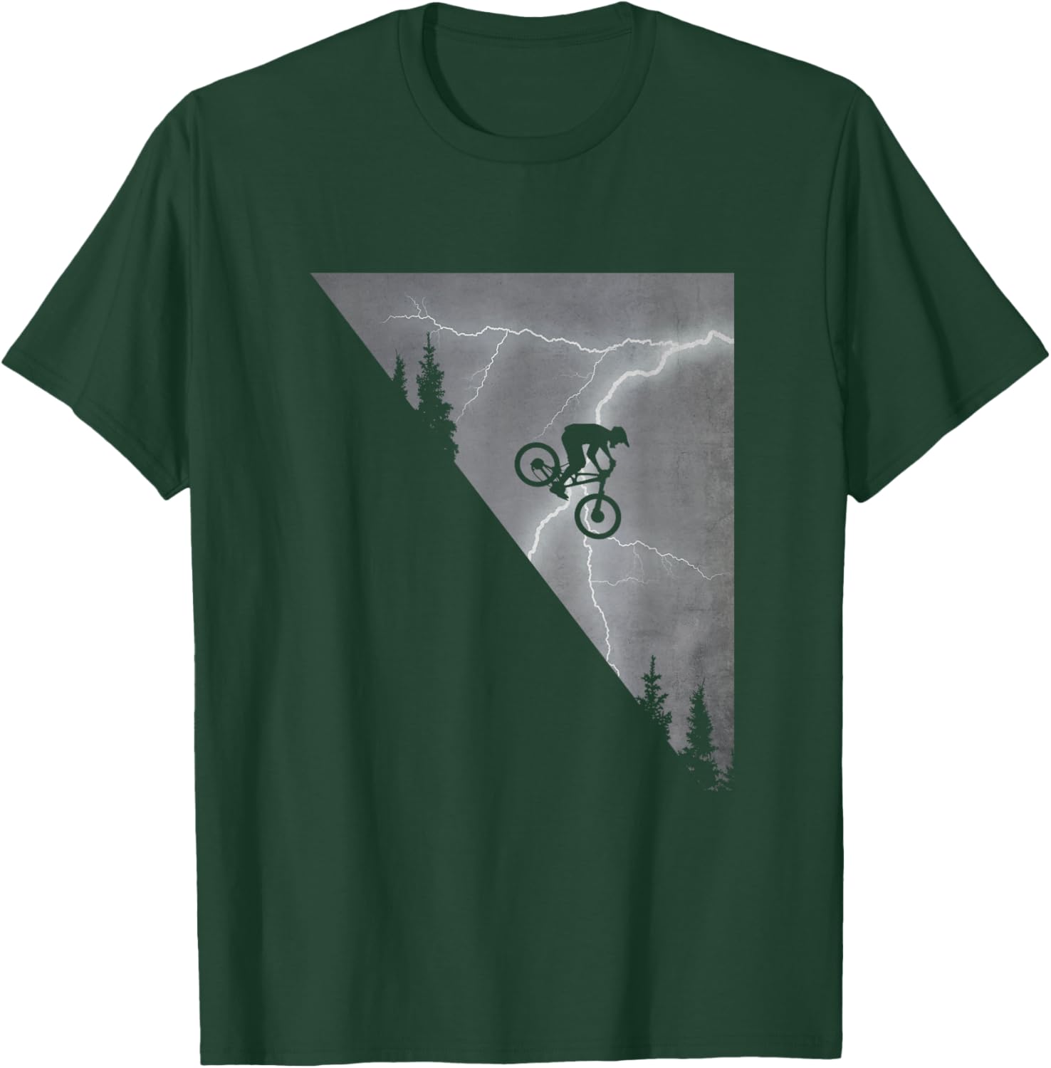 MTB Mountain Bike T-Shirt - T-Shirt | Forest