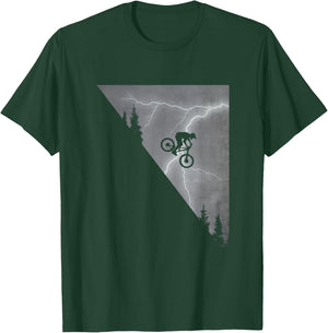 MTB Mountain Bike T-Shirt - T-Shirt | Forest