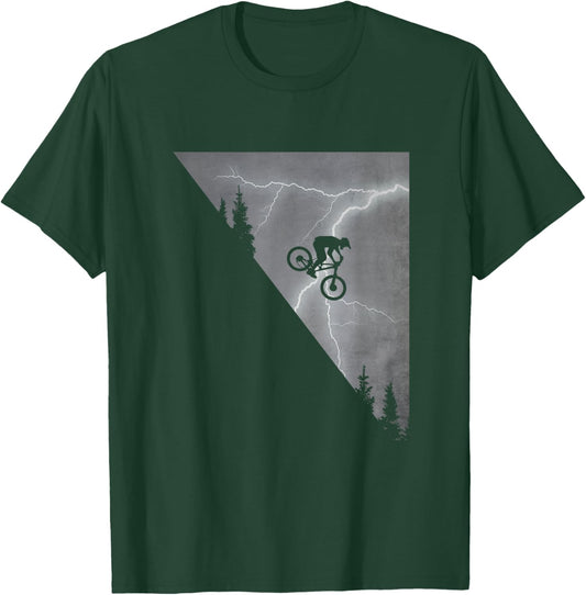 MTB Mountain Bike T-Shirt - T-Shirt | Forest