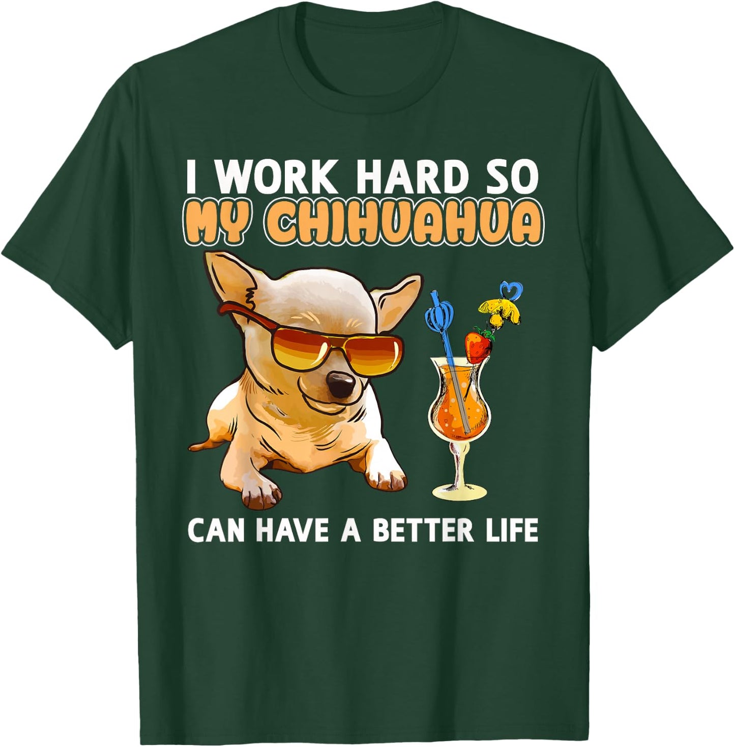 Funny Chihuahua Shirt Chihuahua Lover Gifts T-Shirt - T-Shirt | Forest