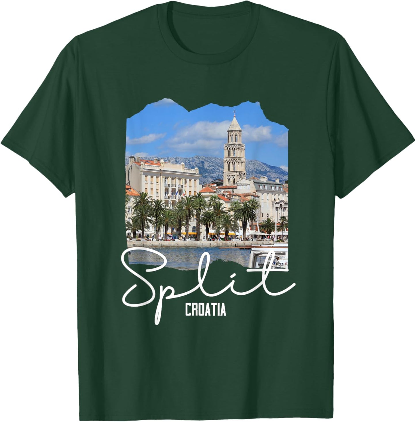 Split Croatia Souvenir / Split T-Shirt - T-Shirt | Forest