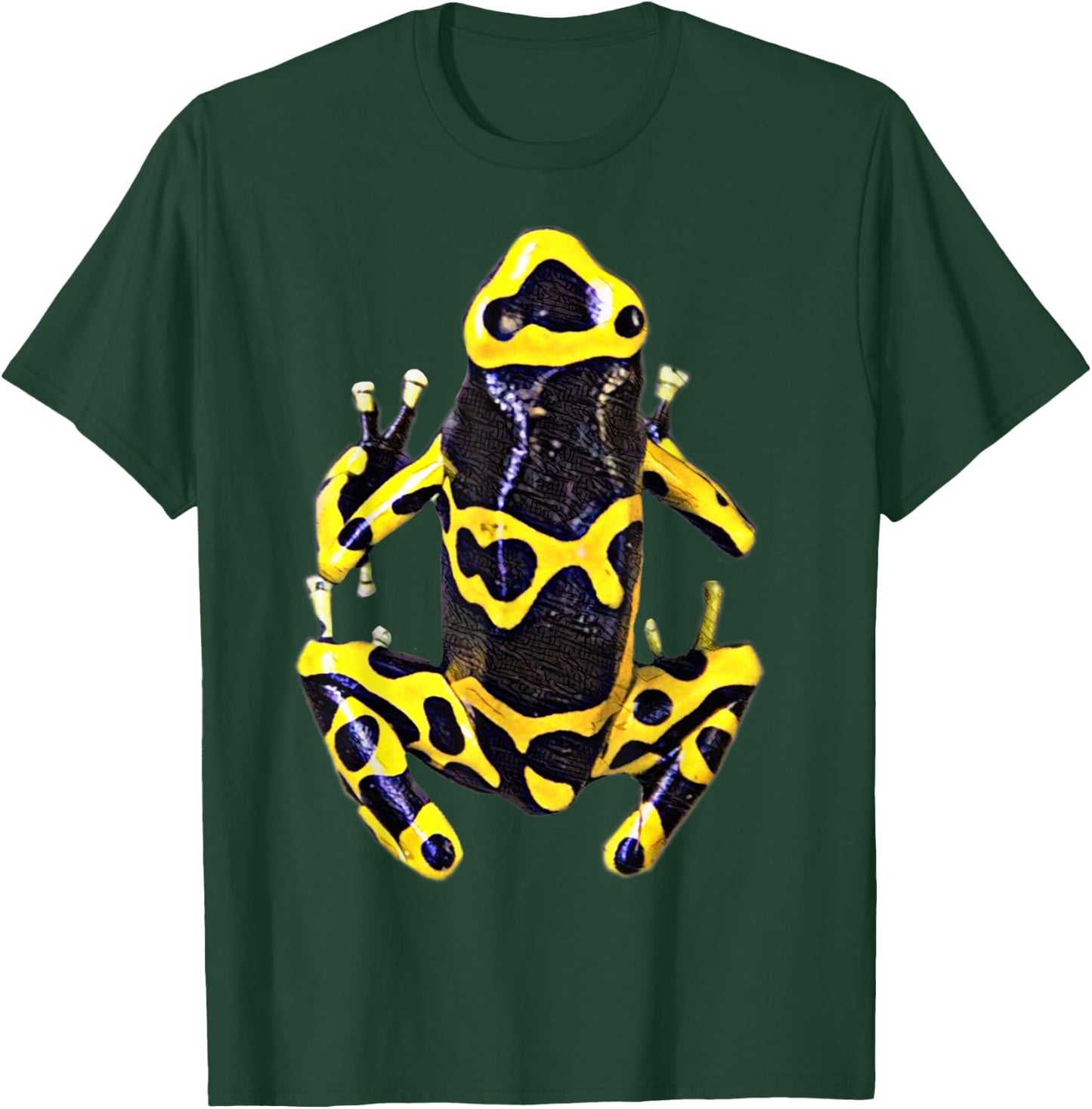 Yellow Poison Arrow Frog Designs Poison Dart Arrow Frog T-Shirt - T-Shirt | Forest
