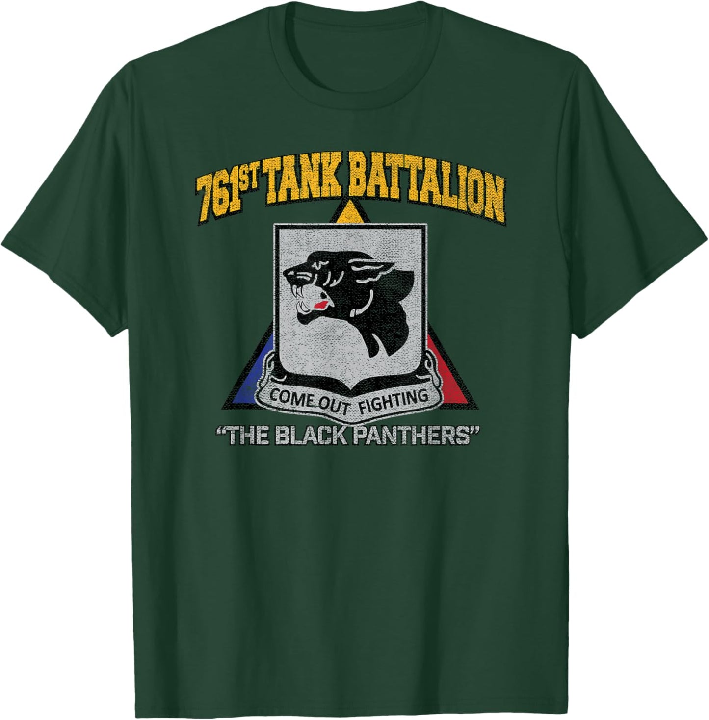 American Marauder: 761st Tank Battalion WWII Black Panthers T-Shirt - T-Shirt | Forest