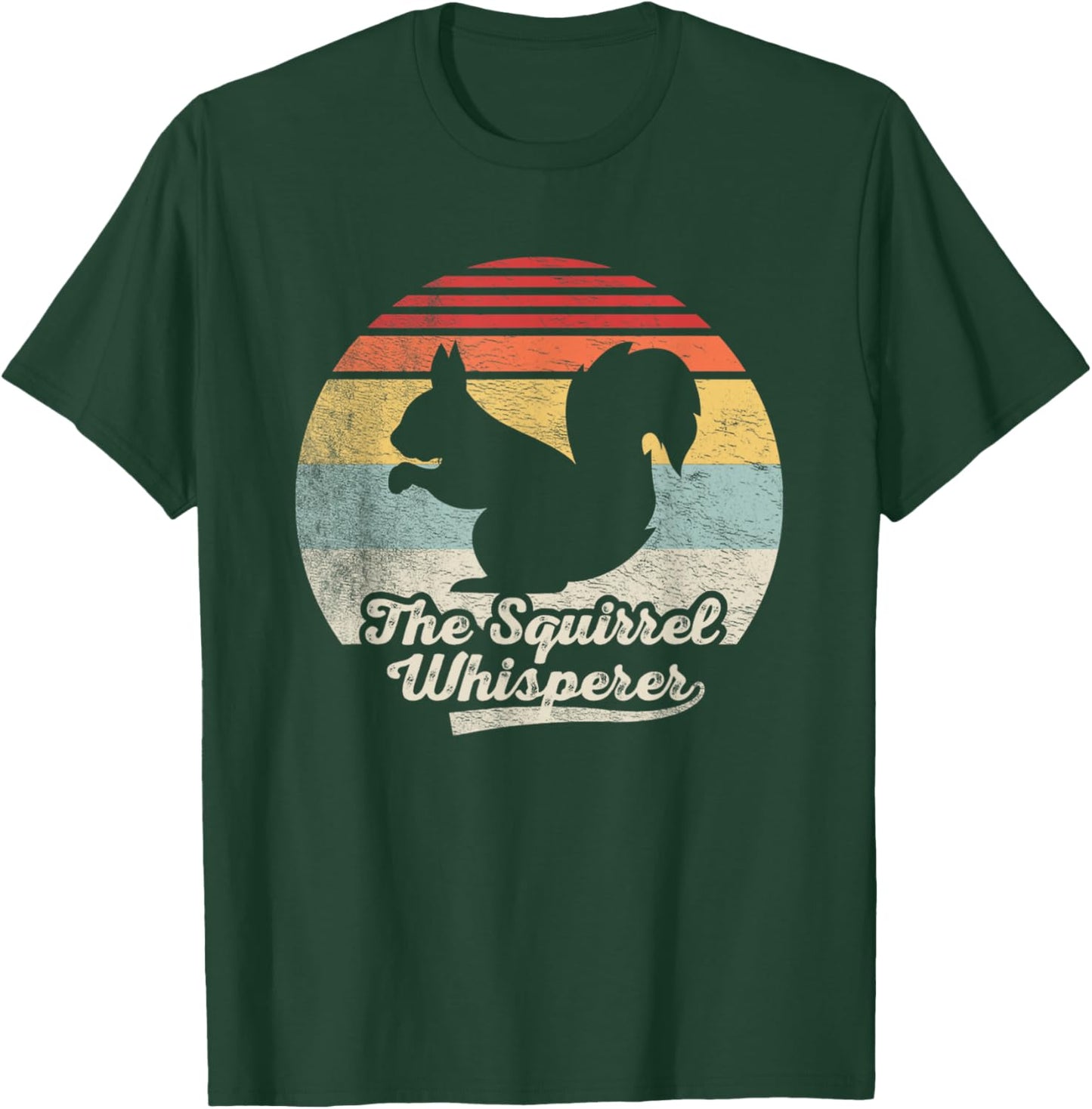 Retro Vintage Squirrel Lover Squirrel Whisperer T-Shirt - T-Shirt | Forest