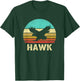 Vintage Hawk Shirt Sunset T-Shirt - T-Shirt | Forest