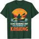 Some grandmas knit real grandmas go kayaking bigfoot retro T-Shirt - T-Shirt | Forest