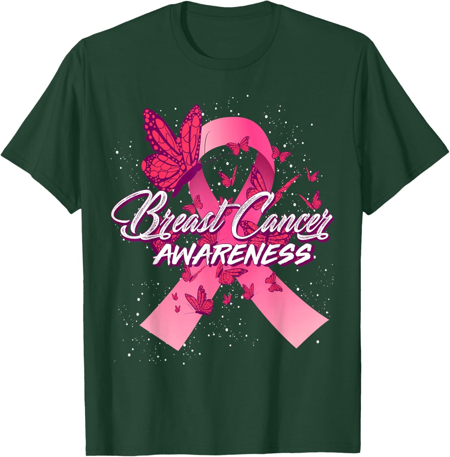 Breast Cancer Awareness T-Shirt - T-Shirt | Forest