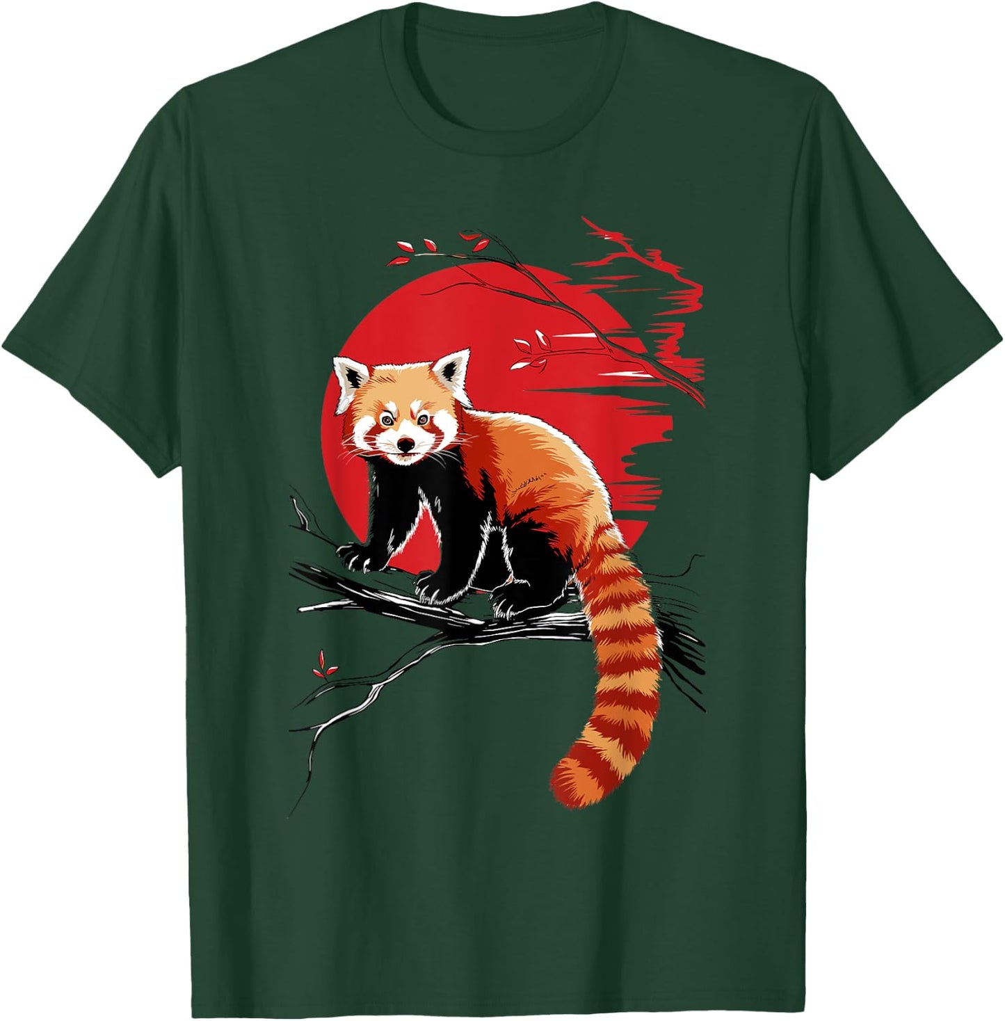 Red Panda T-Shirt - T-Shirt | Forest
