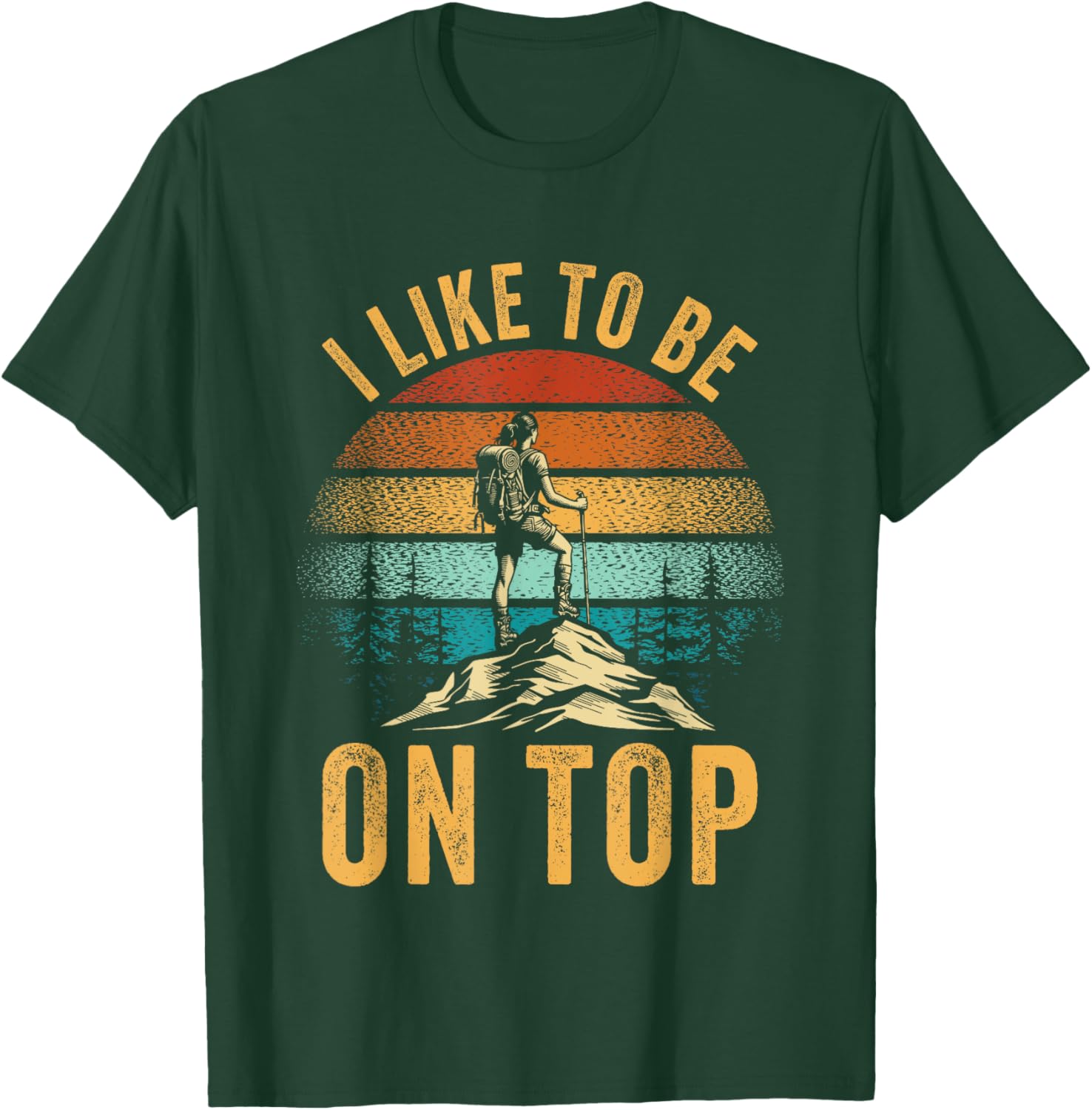 Funny Hiking Women T-Shirt - T-Shirt | Forest