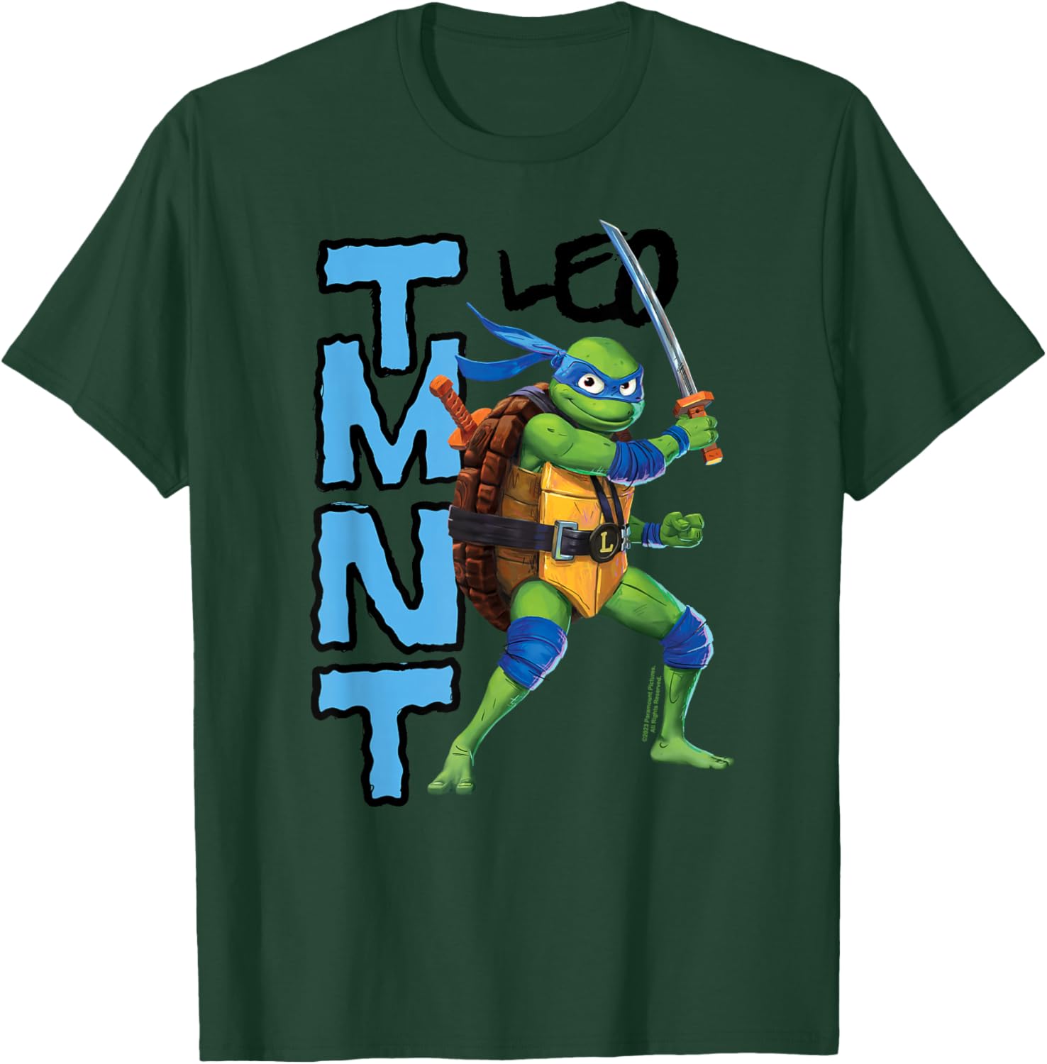 Teenage Mutant Ninja Turtles: Mutant Mayhem Leo T-Shirt - T-Shirt | Forest