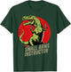 Small Arms Instructor Funny T-rex Dinosaur Gun T-Shirt - T-Shirt | Forest