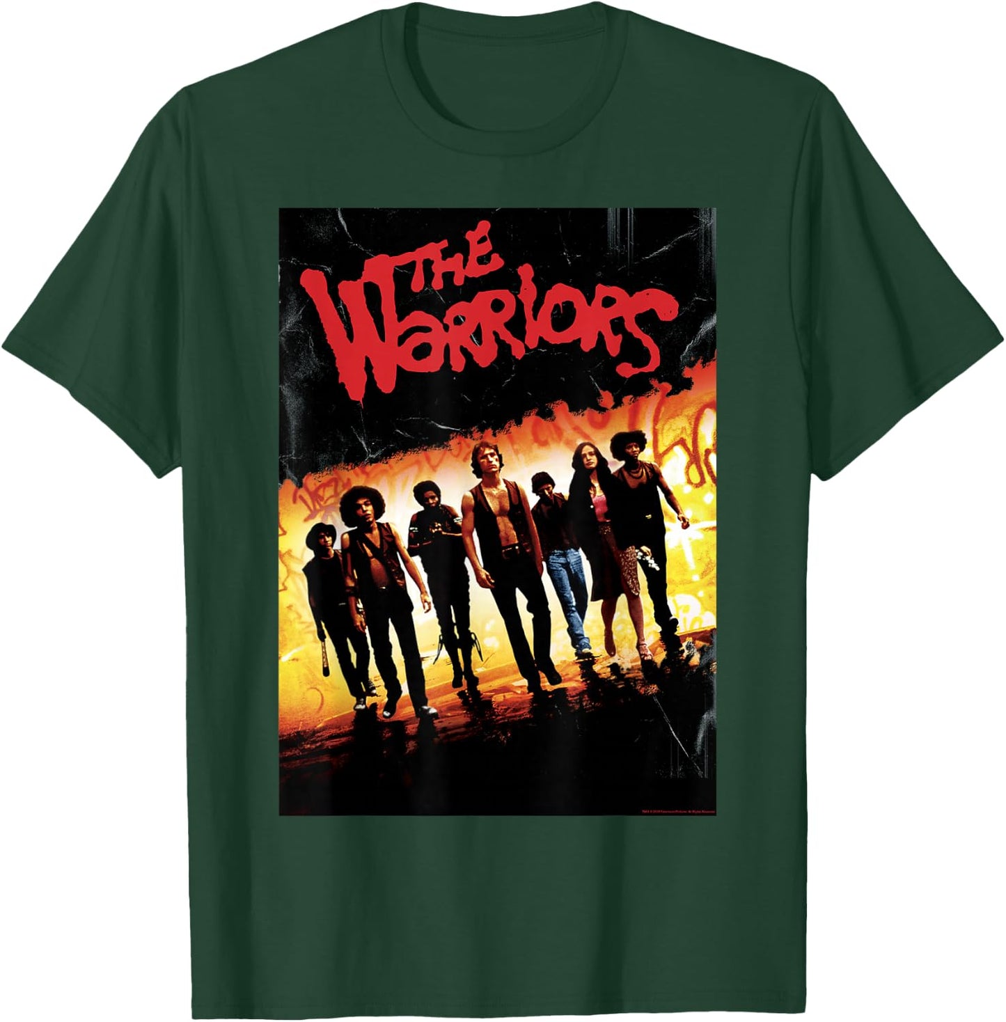 The Warriors Classic Poster Small T-Shirt - T-Shirt | Forest